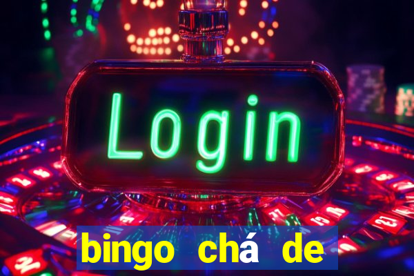 bingo chá de bebê pdf